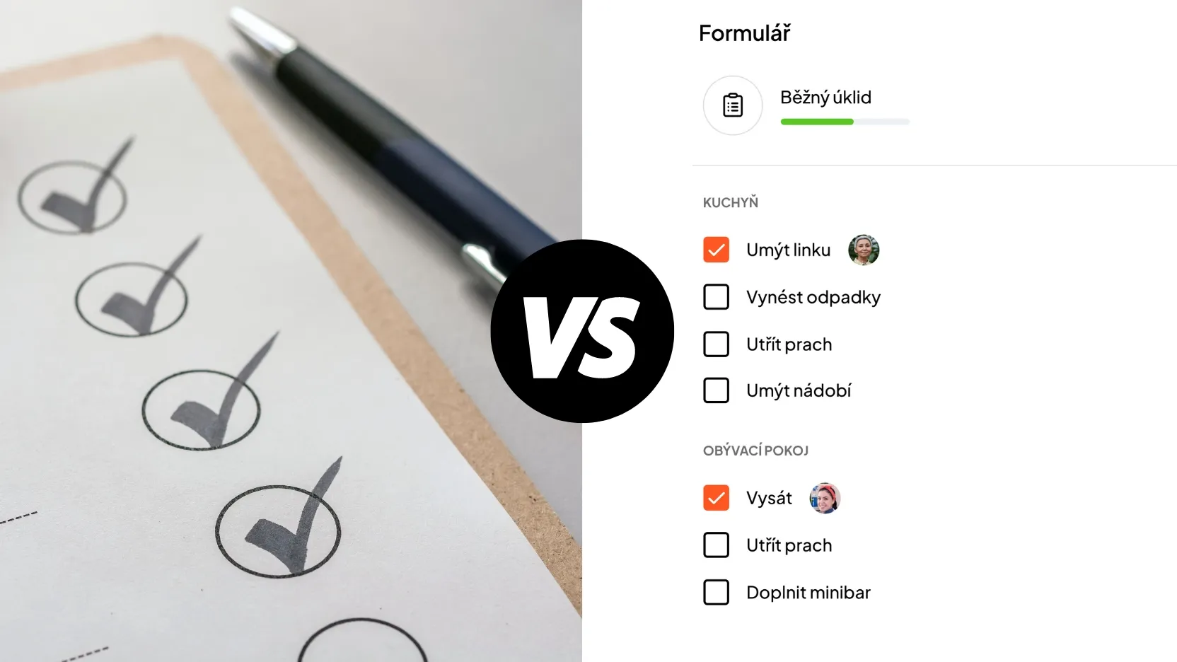 Elektronické servisní formuláře