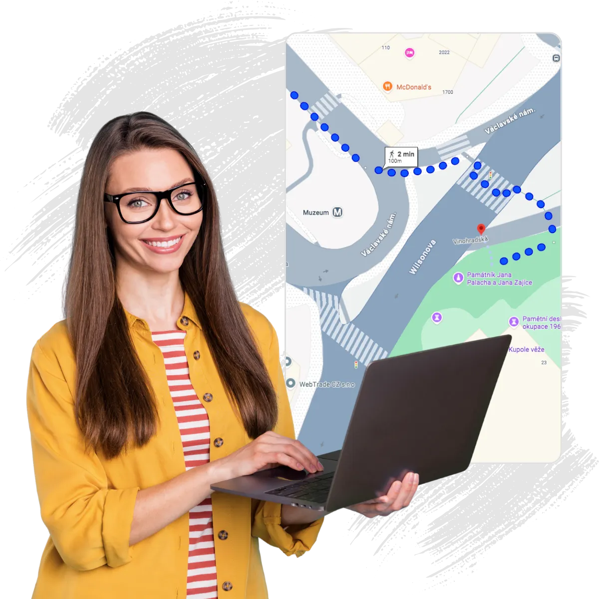 GPS lokace