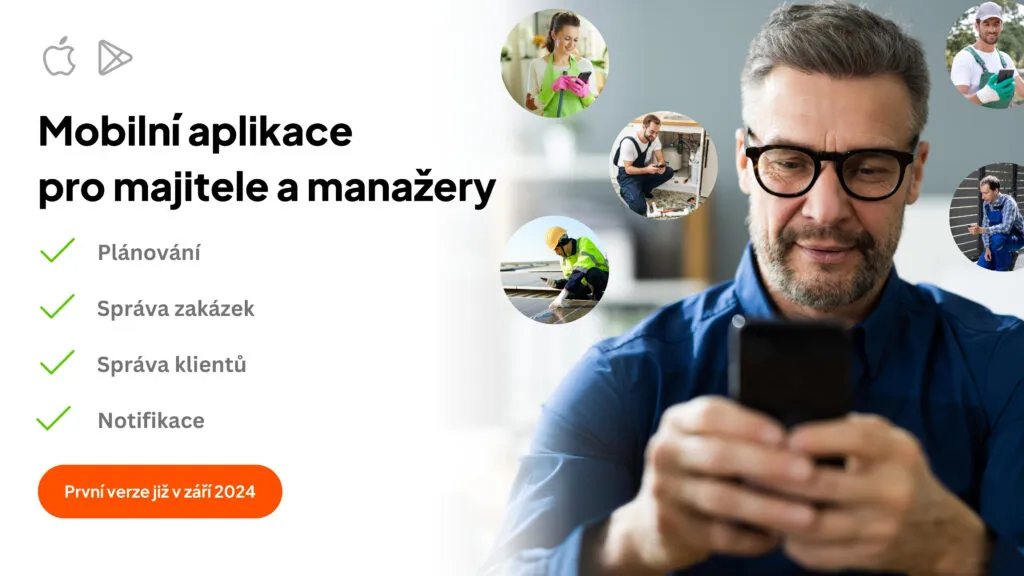 Mobilní aplikace Timoty pro servisní firmy